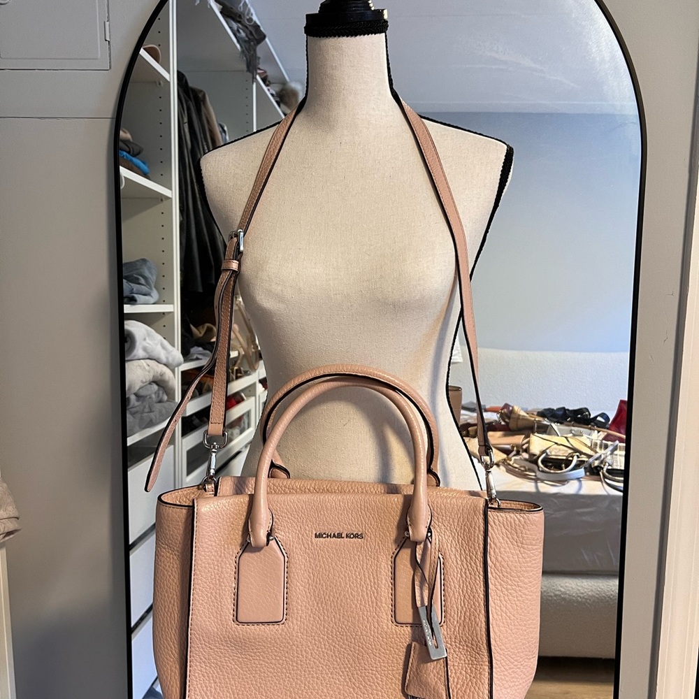 Michael Kors Blush Satchel Bag